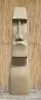 Artikelbild 1 des Artikels “Moai-Kopf, 300 cm Höhe, Naturstein (Basanit), Steinmetzarbeit “